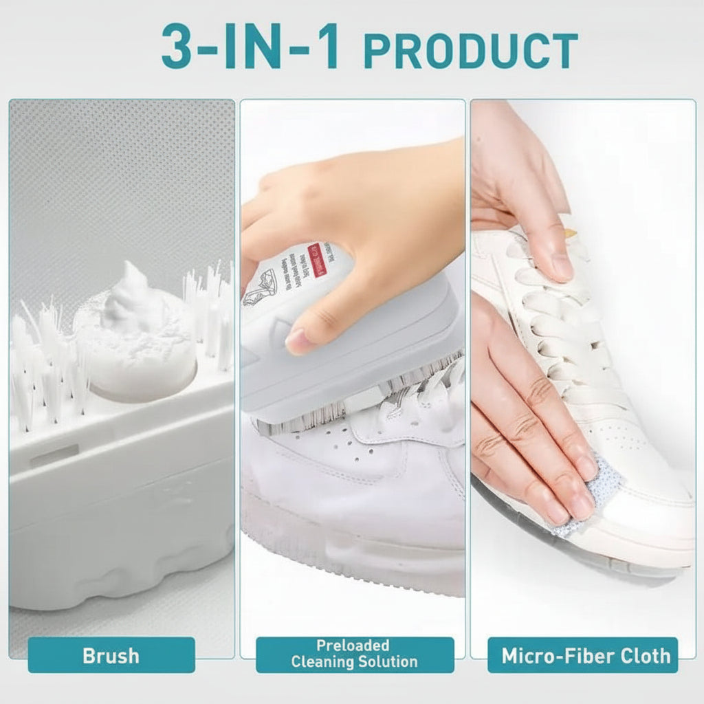 Premium Shoe Cleaner Brush